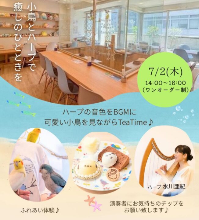 「第4回 ハープ演奏会」の告知画像