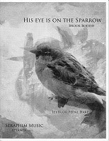 楽譜「His Eye Is On The Sparrow」の表紙