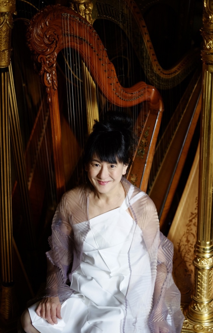 ハーピストの長澤真澄