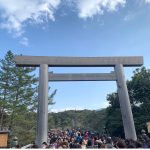 伊勢神宮の鳥居