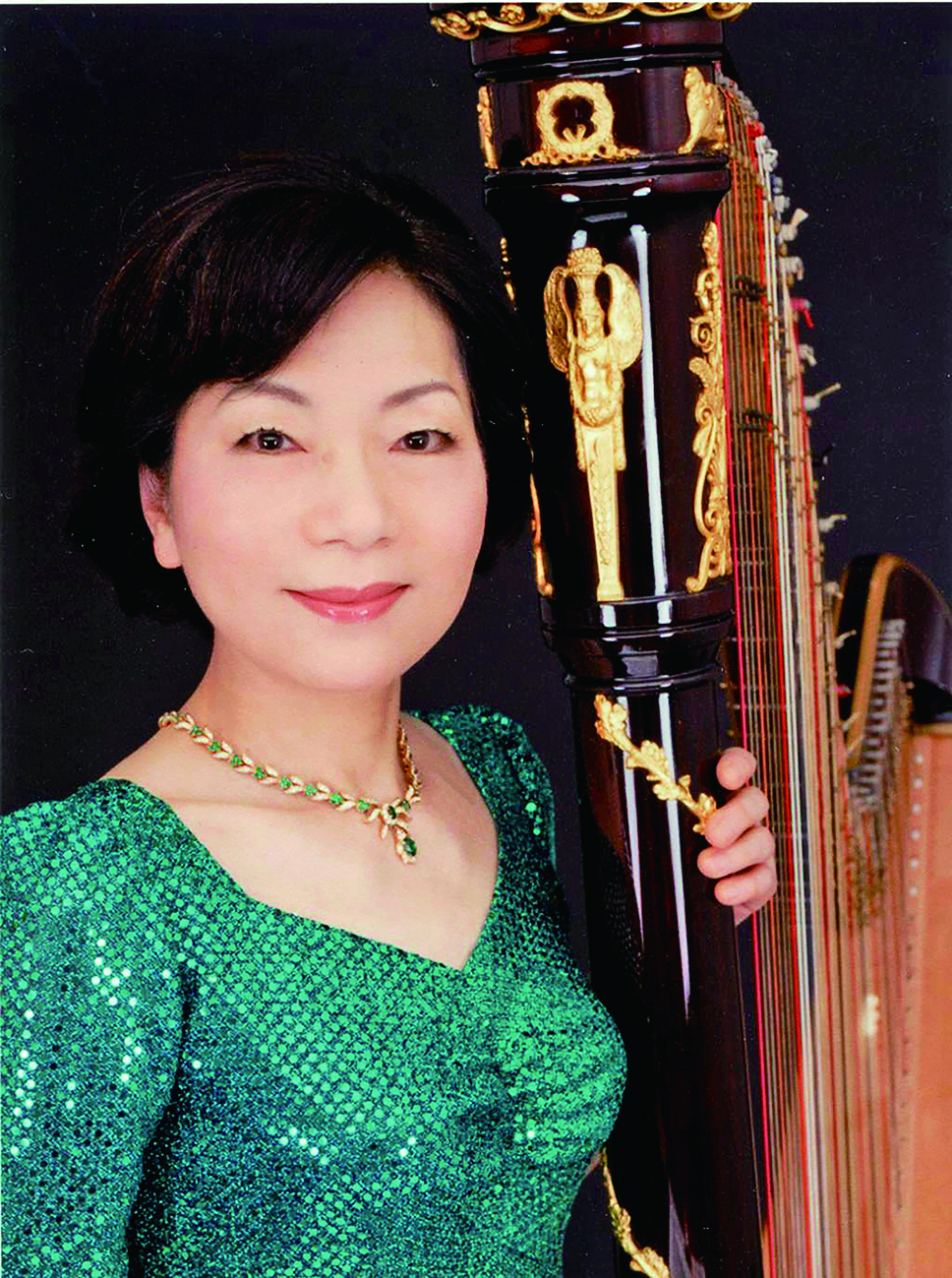 ハープ奏者・指導者の井上久美子