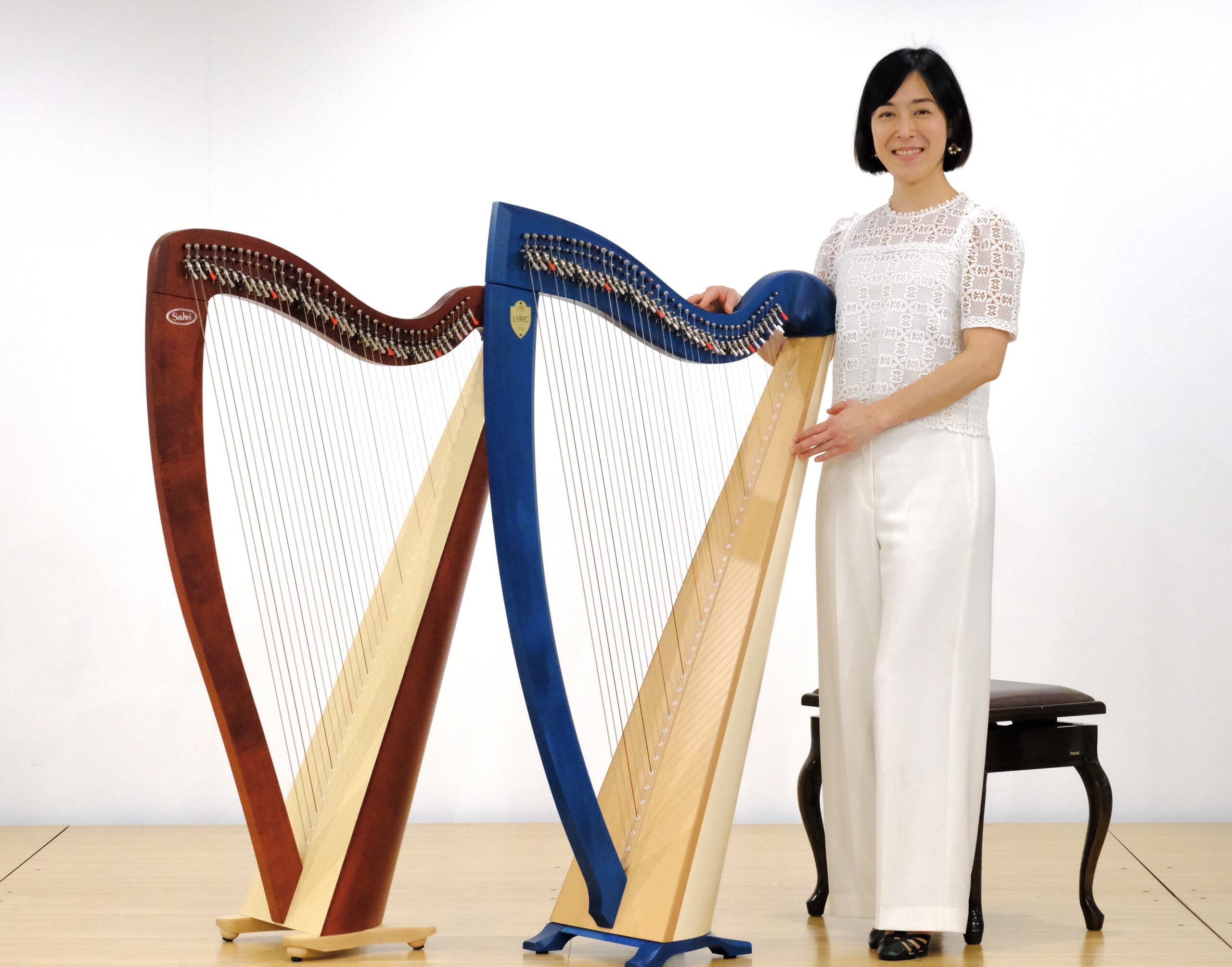 【前編イベントレポ】Salvi Harps T2 × Lyon & Healy LYRIC：最新38弦レバーハープ弾き比べ