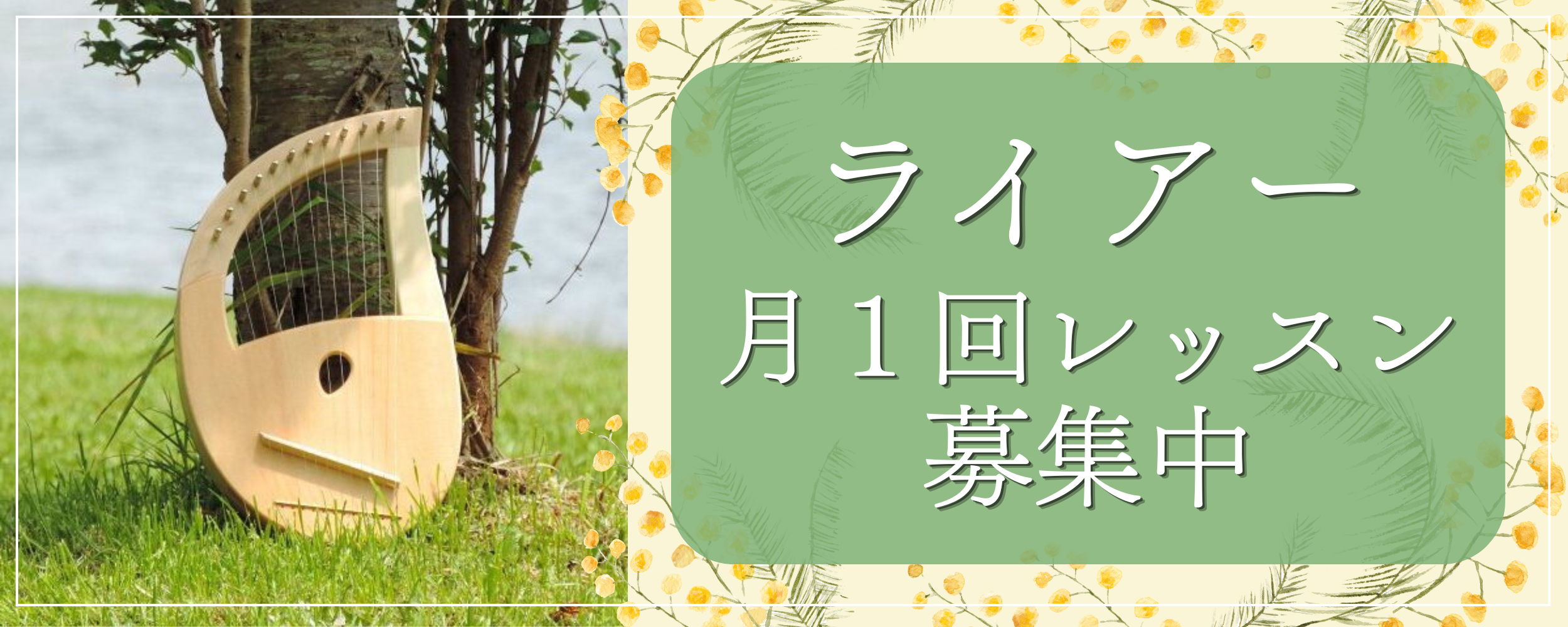 ライアー月1回レッスン受付中